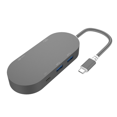 5合1 USB C全金属扩展坞 - MP468GR