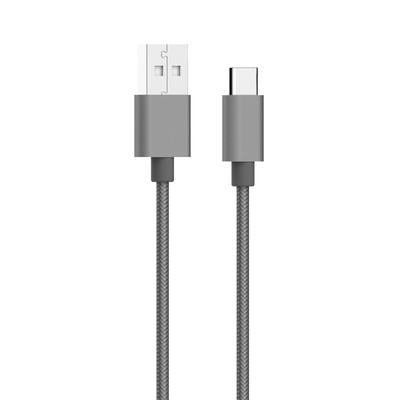 USB A to Type C 2.0 3A Cable - PLT495GR
