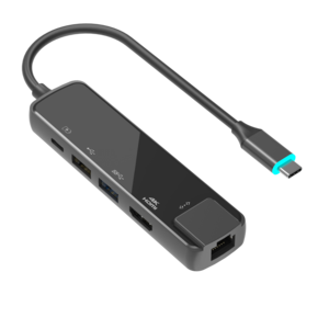 USB C 5 in 1 Mirror Face Adapter - WG508B
